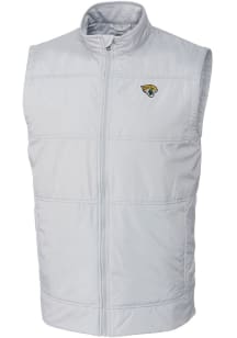 Cutter and Buck Jacksonville Jaguars Big and Tall Grey Stealth Mens Vest