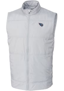 Cutter and Buck Tennessee Titans Mens Grey Stealth Big and Tall Vest