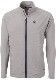 Cutter and Buck Jacksonville Jaguars Mens Grey Adapt Eco Big and Tall Light Weight Jacket