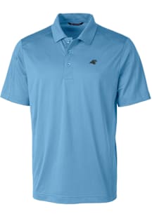 Cutter and Buck Carolina Panthers Light Blue Prospect Big and Tall Polo