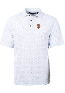 Cutter and Buck San Francisco Giants White City Connect Virtue Eco Pique Tle Big and Tall Polo