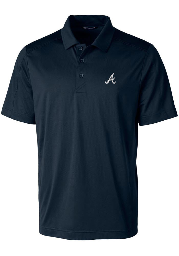 Atlanta Braves Cooperstown Cutter & Buck Forge Stretch Mens Polo - Cutter &  Buck