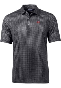 Cutter and Buck Tampa Bay Buccaneers Mens Black Pike Big and Tall Polos Shirt