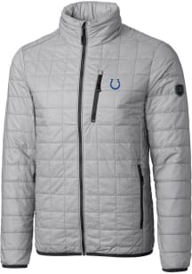 Cutter and Buck Indianapolis Colts Mens Grey Rainier PrimaLoft Big and Tall Lined Jacket