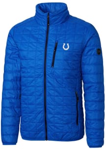 Cutter and Buck Indianapolis Colts Mens Blue Rainier PrimaLoft Big and Tall Lined Jacket