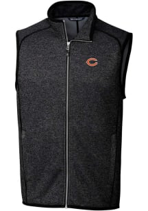 Cutter and Buck Chicago Bears Big and Tall Charcoal Mainsail Mens Vest