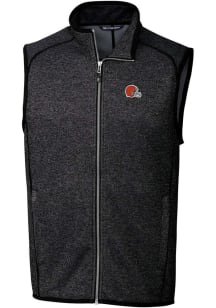 Cutter and Buck Cleveland Browns Big and Tall Charcoal Mainsail Mens Vest