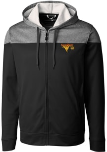 Cutter and Buck Iowa State Cyclones Mens Black Pop Fly Long Sleeve Zip