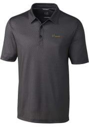 Cutter and Buck Florida A&M Rattlers Mens Black Pike Mini Pennant Print Stretch Big and Tall Polos Shirt