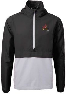 Cutter and Buck Iowa State Cyclones Mens Black Charter Pullover Jackets