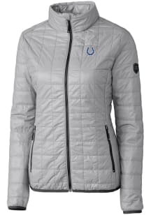 Cutter and Buck Indianapolis Colts Womens Grey Rainier PrimaLoft Filled Jacket