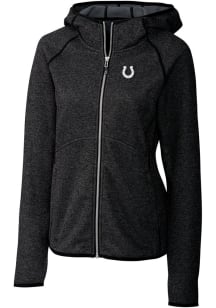Cutter and Buck Indianapolis Colts Womens Charcoal Mainsail Medium Weight Jacket