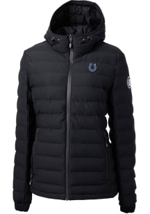 Cutter and Buck Indianapolis Colts Womens Black Mission Ridge Repreve Filled Jacket