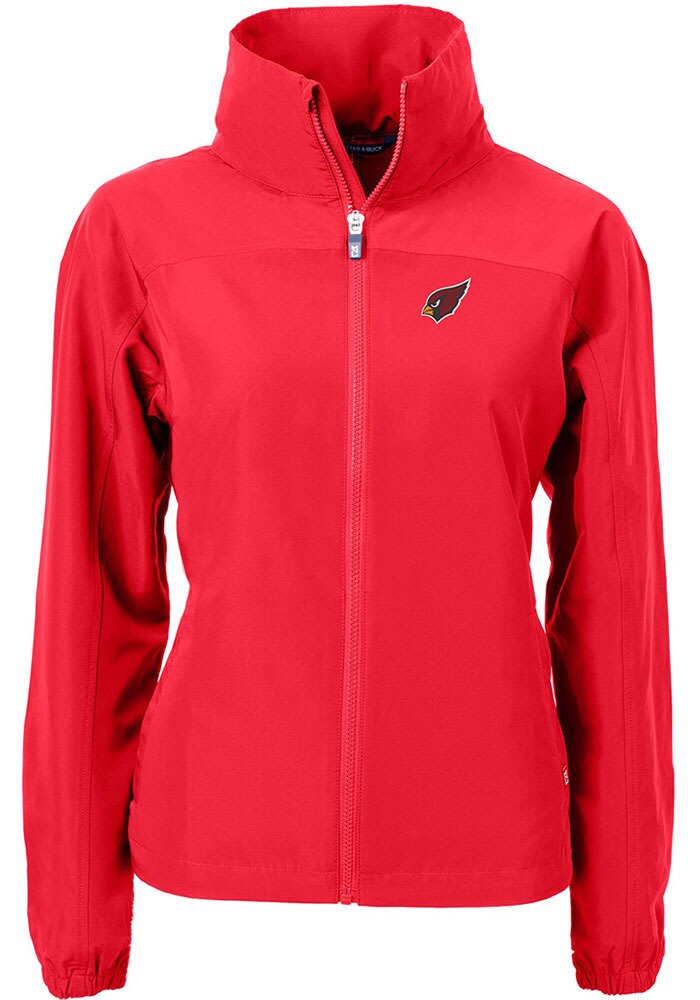 Arizona Cardinals Cutter and Buck Womens Red Charter Eco Light