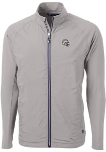 Cutter and Buck Los Angeles Chargers Mens Grey Adapt Eco Big and Tall Light Weight Jacket