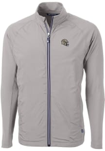 Cutter and Buck New Orleans Saints Mens Grey Helmet Adapt Eco Big and Tall Light Weight Jacket