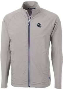 Cutter and Buck Seattle Seahawks Mens Grey Adapt Eco Big and Tall Light Weight Jacket