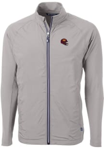 Cutter and Buck Washington Commanders Mens Grey Adapt Eco Big and Tall Light Weight Jacket