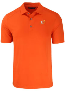 Cutter and Buck Houston Astros Orange City Connect Forge Stretch Big and Tall Polo