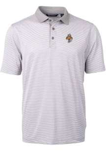 Cutter and Buck Tennessee Volunteers Grey Virtue Eco Pique Vault Big and Tall Polo