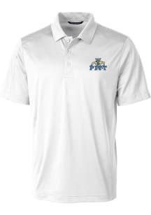 Cutter and Buck Pitt Panthers White Prospect Vault Big and Tall Polo