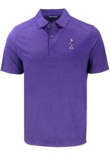 Cutter and Buck K-State Wildcats Purple Forge Vault Big and Tall Polo