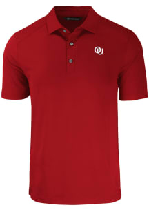 Cutter and Buck Oklahoma Sooners Red Forge Vault Big and Tall Polo