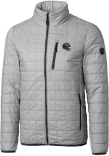 Cutter and Buck Baltimore Ravens Mens Grey Rainier PrimaLoft Big and Tall Lined Jacket
