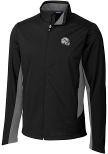 Cutter and Buck Miami Dolphins Mens Black Navigate Big and Tall Light Weight Jacket