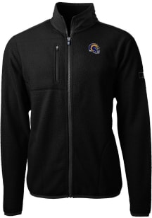 Cutter and Buck Los Angeles Rams Mens Black Helmet Cascade Sherpa Big and Tall Light Weight Jack..