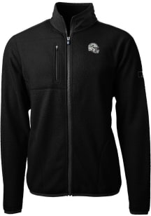 Cutter and Buck Miami Dolphins Mens Black Cascade Sherpa Big and Tall Light Weight Jacket