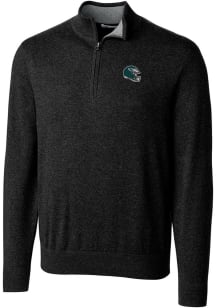 Cutter and Buck Philadelphia Eagles Mens Black Helmet Lakemont Big and Tall 1/4 Zip Pullover