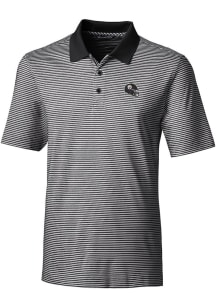 Cutter and Buck Pittsburgh Steelers Mens Black Forge Short Sleeve Polo