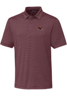 Cutter and Buck Washington Commanders Mens Maroon Forge Short Sleeve Polo