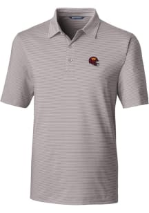 Cutter and Buck Washington Commanders Mens Grey Forge Short Sleeve Polo