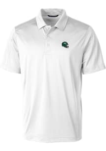 Cutter and Buck New York Jets Mens White Prospect Short Sleeve Polo