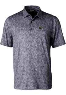 Cutter and Buck Baltimore Ravens Mens Black Pike Short Sleeve Polo