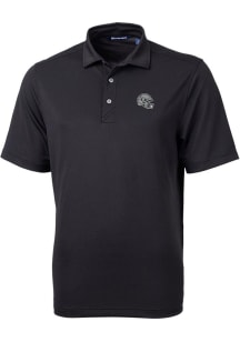 Cutter and Buck Las Vegas Raiders Mens Black Virtue Eco Pique Short Sleeve Polo