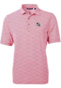 Cutter and Buck Arizona Cardinals Mens Red Virtue Eco Pique Short Sleeve Polo