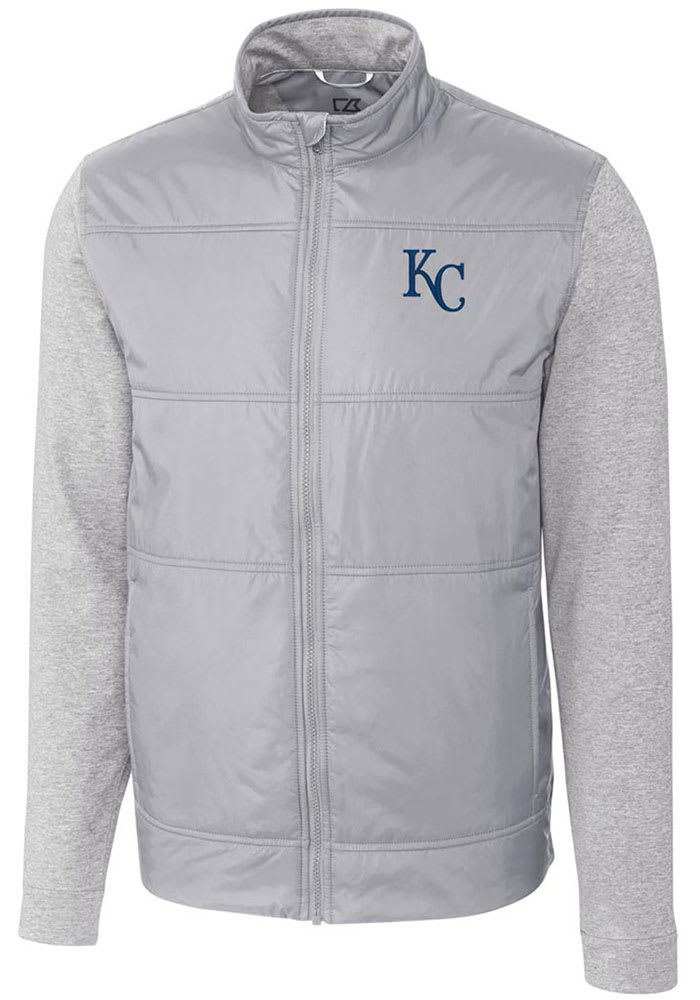 Kansas City Royals Cutter & Buck Mainsail Full-Zip Hooded Jacket