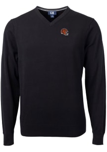 Cutter and Buck Cincinnati Bengals Mens Black Lakemont Long Sleeve Sweater