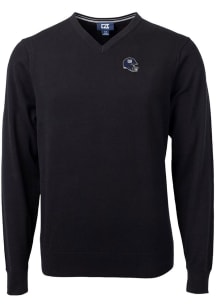 Cutter and Buck New York Giants Mens Black Helmet Lakemont Long Sleeve Sweater