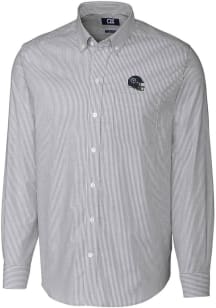 Cutter and Buck Tennessee Titans Mens Charcoal Stretch Oxford Long Sleeve Dress Shirt