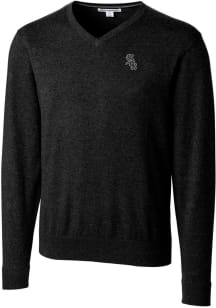 Cutter and Buck Chicago White Sox Mens Black Lakemont Long Sleeve Sweater