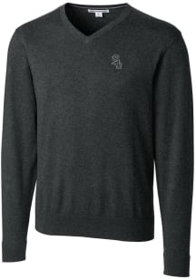 Cutter and Buck Chicago White Sox Mens Charcoal Lakemont Long Sleeve Sweater