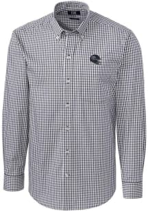 Cutter and Buck Tennessee Titans Mens Charcoal Easy Care Long Sleeve Dress Shirt