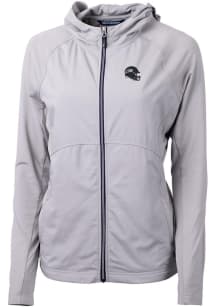 Cutter and Buck Seattle Seahawks Womens Grey Adapt Eco Light Weight Jacket