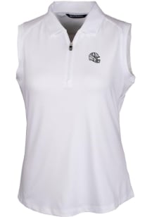 Cutter and Buck Indianapolis Colts Womens White Helmet Forge Polo Shirt