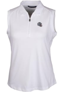 Cutter and Buck New England Patriots Womens White Forge Polo Shirt