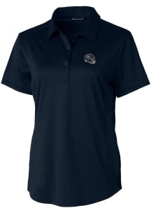 Cutter and Buck Tennessee Titans Womens Navy Blue Prospect Short Sleeve Polo Shirt